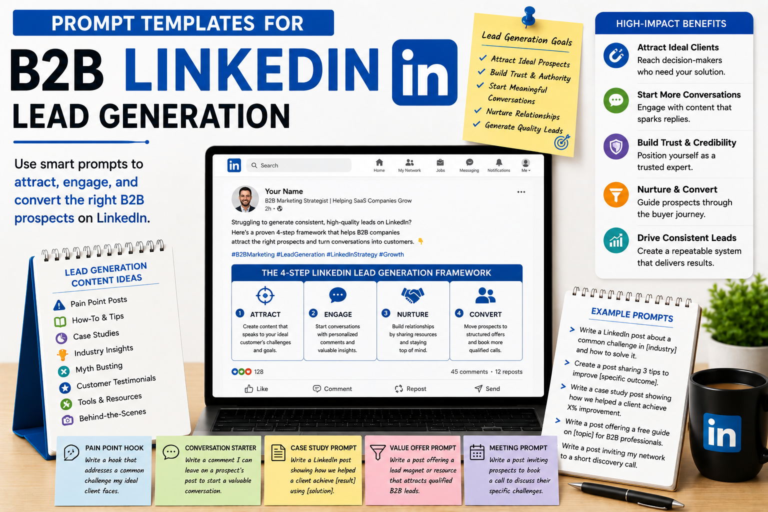 Prompt Templates for B2B LinkedIn Lead Generation