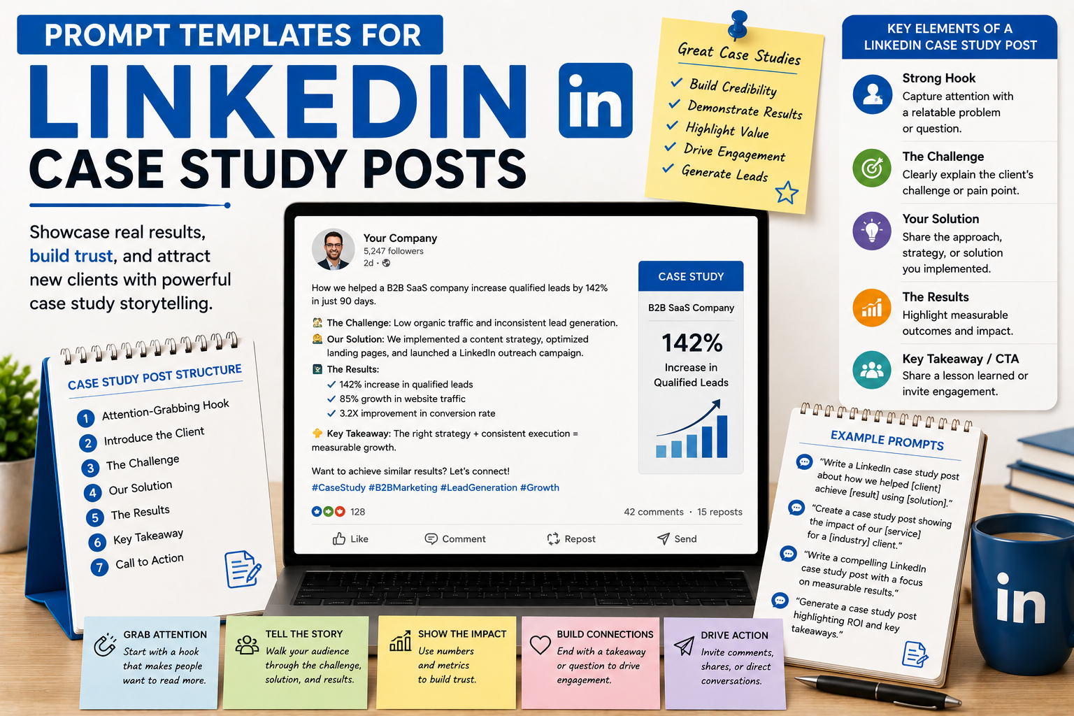 Prompt Templates for LinkedIn Case Study Posts