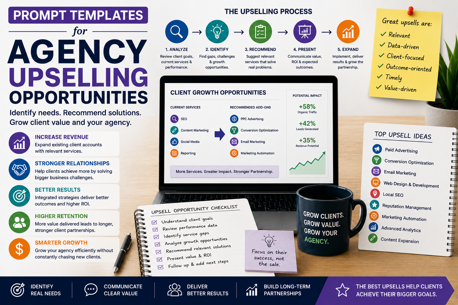 Prompt Templates for Agency Upselling Opportunities