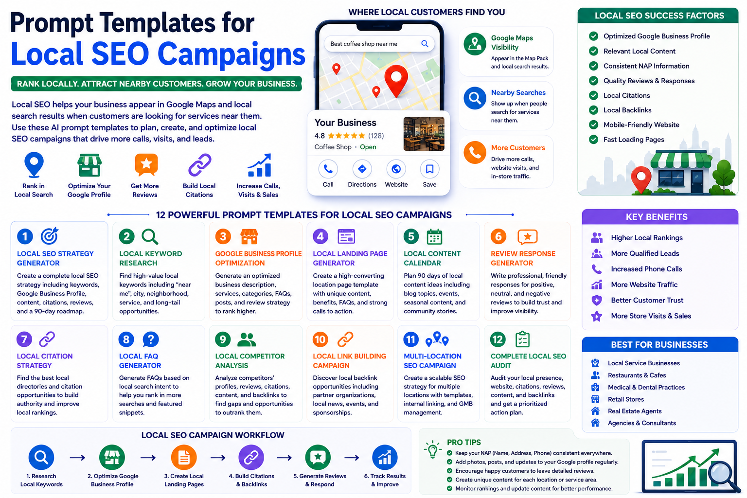 Prompt Templates for Local SEO Campaigns