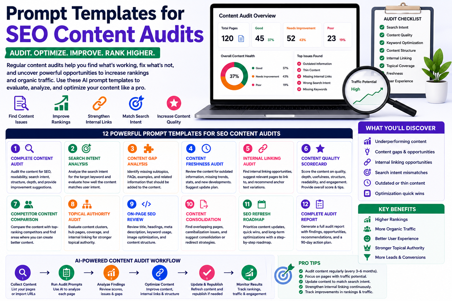 Prompt Templates for SEO Content Audits